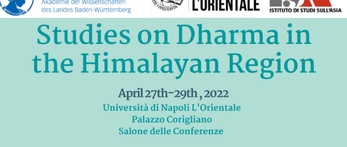 Conference “Studies on Dharma in the Himalayan Region” in Naples